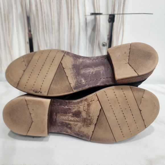 [ Joseph Siebel] suede black bootie size EU 37 Women's  Chelsea ankle boot - Picture 16 of 16